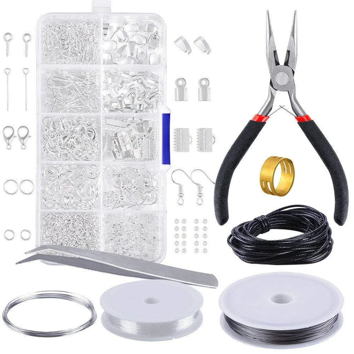 10 Grid Jewelry Accessories Combination Set | DIY Jewelry Material Pack - themiraclebrands.com