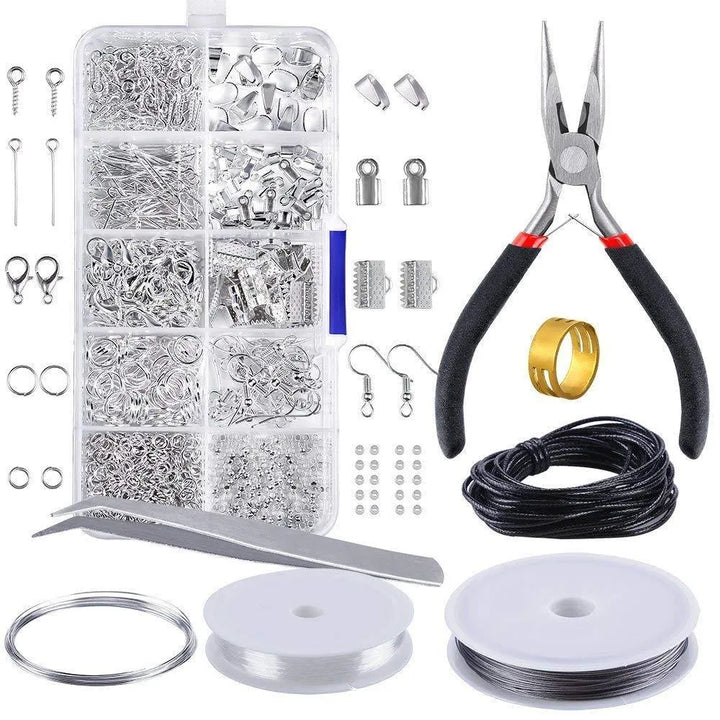 10 Grid Jewelry Accessories Combination Set | DIY Jewelry Material Pack - themiraclebrands.com