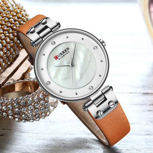 Curren Women’s Luxury Quartz Waterproof Watch – Elegant Fashion Wristwatch