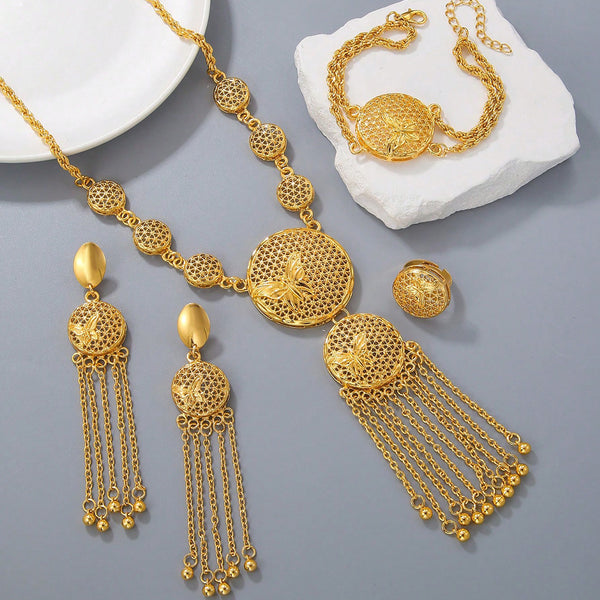 Butterfly Jewelry Set – 4pcs