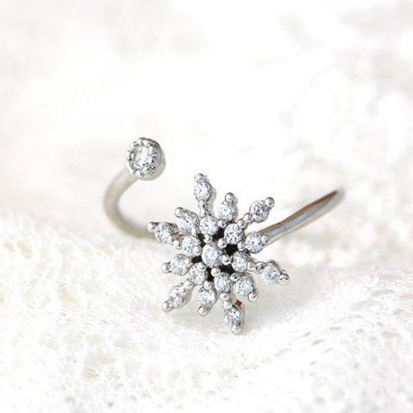 Snowflake Statement Ring