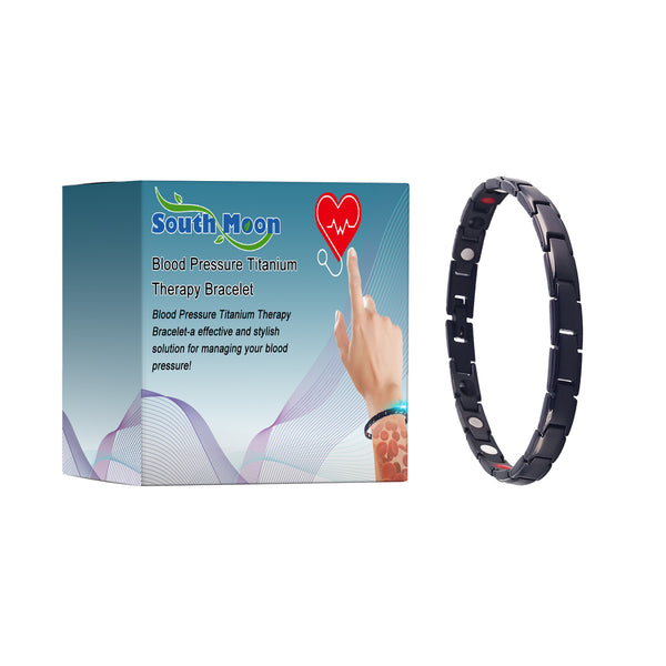 Blood Pressure Therapy Bracelet – Titanium & Germanium for Wellness