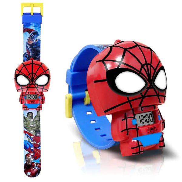 SuperHero Timekeeper: Digital Quartz Watch for Kids