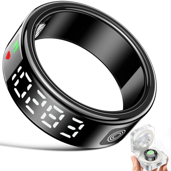 Gwenland Active Ring - Women's & Men's Fitness and Sleep Tracking Smart Ring
