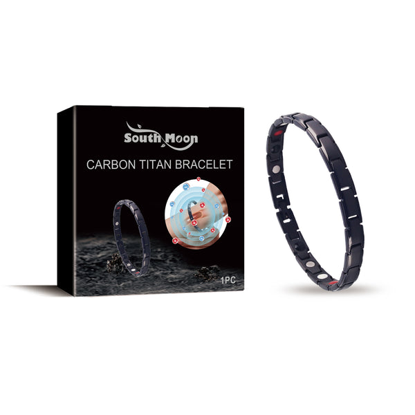 Southmoon Titanium Steel Bracelet – Stylish Sports & Health Accessory