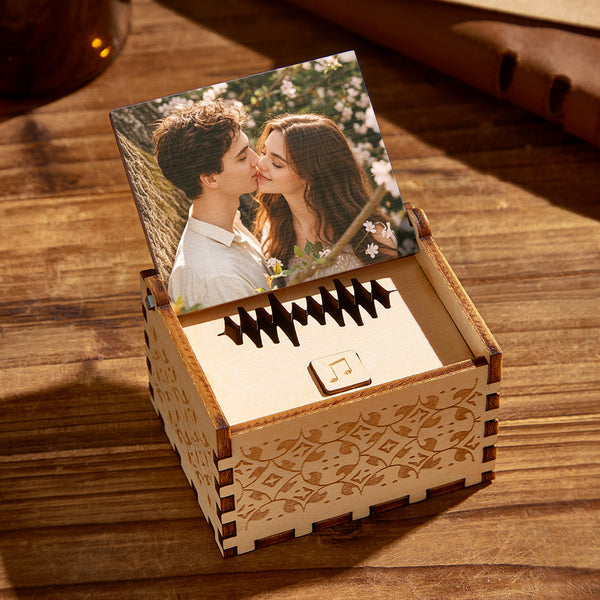 Custom Digital Wooden Music Box