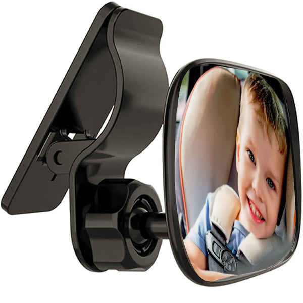 KEWAYO Baby Safety Car Mirror - 360° Convex Rearview