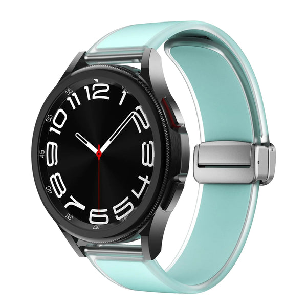 QuickFit Translucent Silicone Watch Strap 20mm/22mm