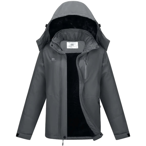 ArcticShield Women's Windproof Winter Coat