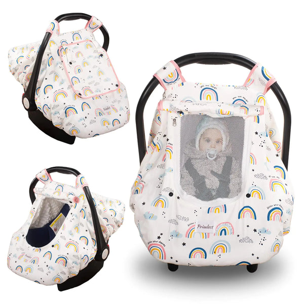 Cozy Minky 3-in-1 Baby Car Seat Cover