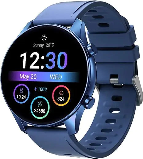 Smart Watch 1.8" Quick Reply Fitness Tracker – Blue