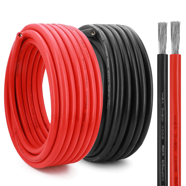 Tinned Copper Marine Wire 8 Gauge 30FT Pack