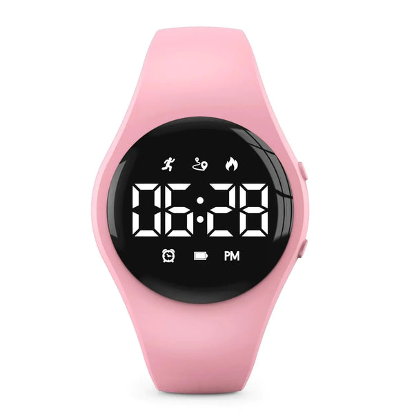 Kids Active Step Watch - Waterproof with Alarm