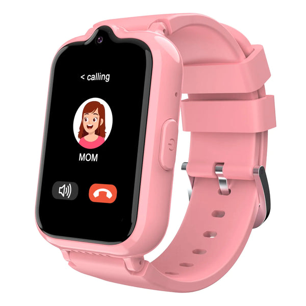 4G Kids Smart Watch with GPS & Video Call (Pink)
