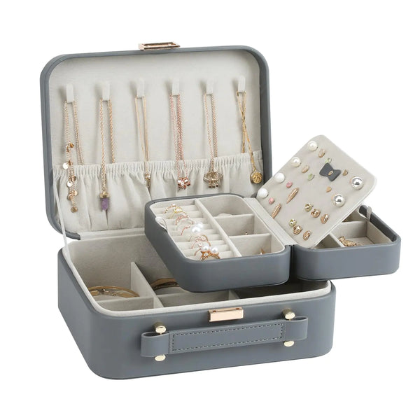 V-LAFUY Deluxe Jewelry Travel Case