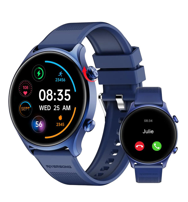 NAVYBLU TechWear Smartwatch: Fitness & Health Tracker