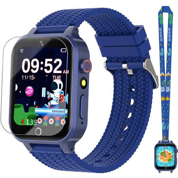 Kids Smart Watch with 26 Games & Camera (Blue)