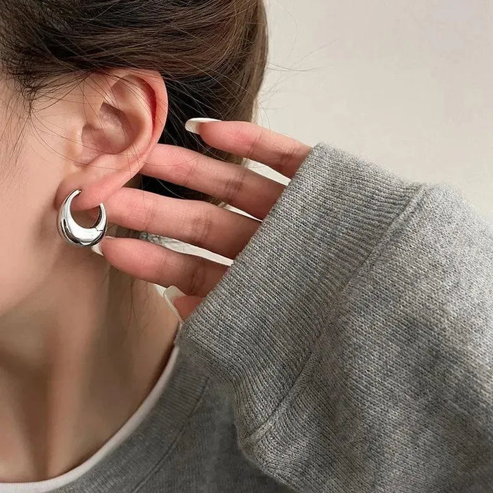 Classic Small Hoop Earrings for Women - themiraclebrands.store