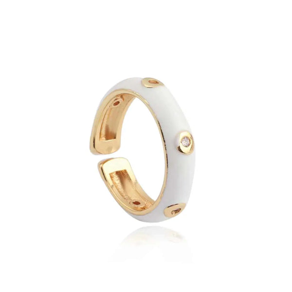 Caterpillar Charm Rings