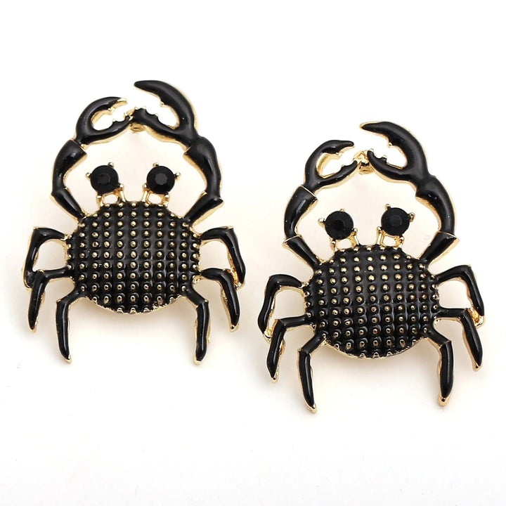 Colorful Crab Alloy Earrings - themiraclebrands.store