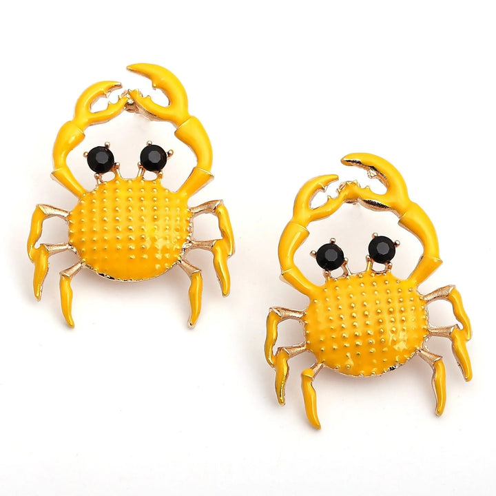 Colorful Crab Alloy Earrings - themiraclebrands.store