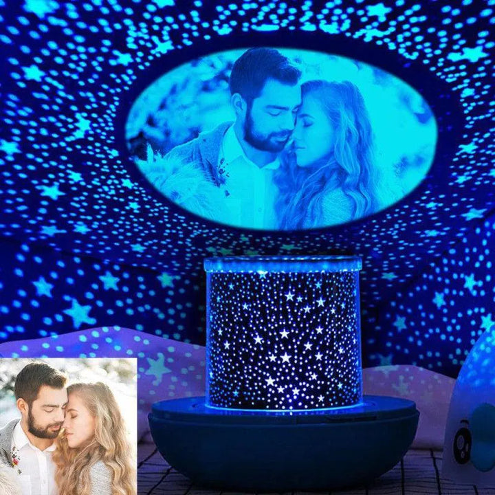 Custom Lucky Fish LED Rotating Star Projection Night Light - themiraclebrands.com