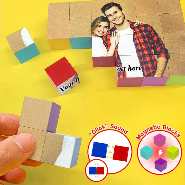 Custom Magnetic Building Blocks with Your Design - themiraclebrands.com