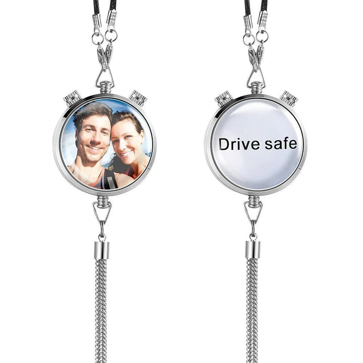 Custom Photo Air Freshener Pendant Personalized Car Gift with Picture & Text - themiraclebrands.com