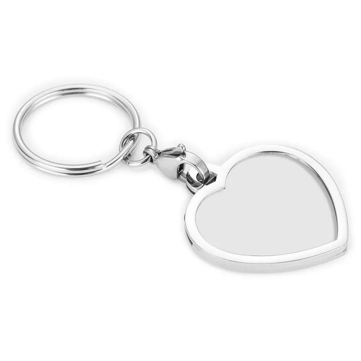 Custom Stainless Steel Photo Keychain | DIY Accessory - themiraclebrands.com