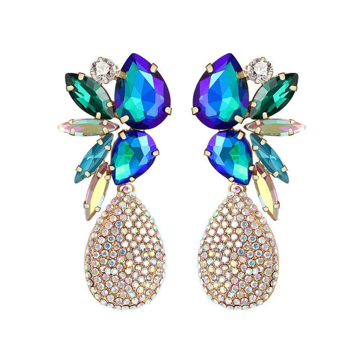 Diamond Droplets Earrings - Elegant and Trendy Accessories - themiraclebrands.com