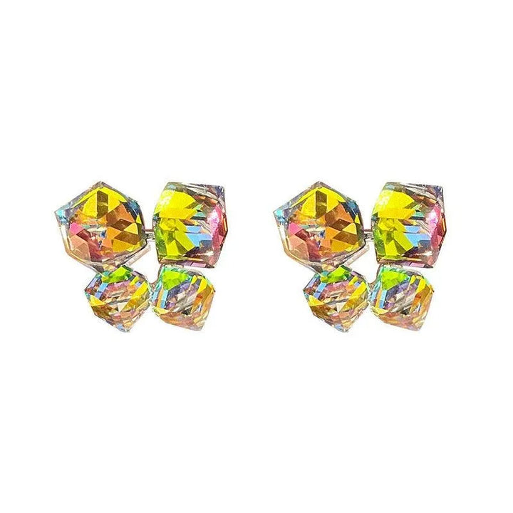 Dreamy Crystal Square Earrings - themiraclebrands.com