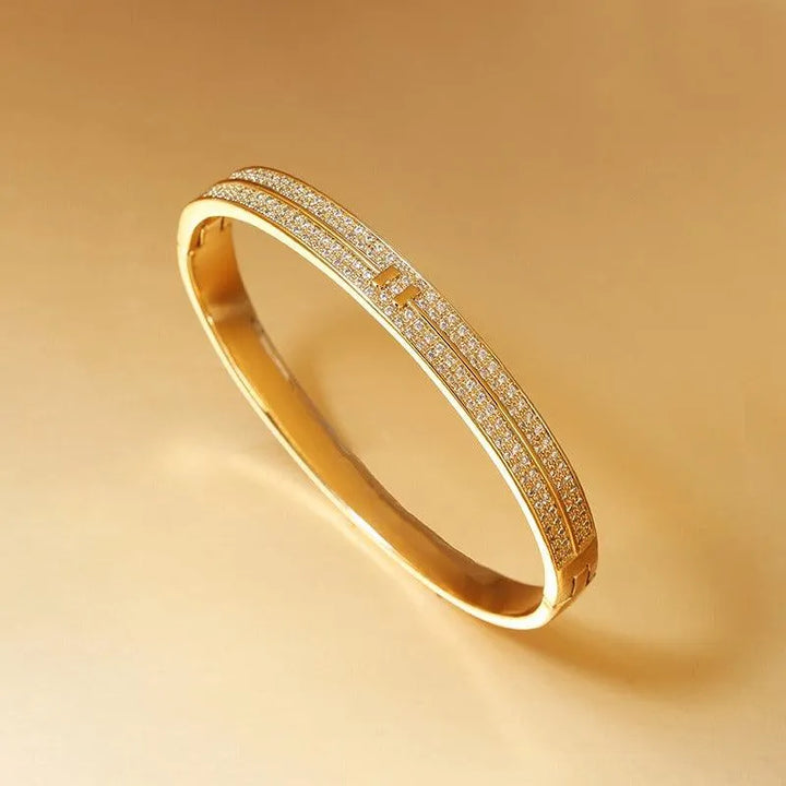 Exquisite Copper Micro-Inlaid Bracelets - Real Gold Plated with Zirconium Accents - themiraclebrands.com