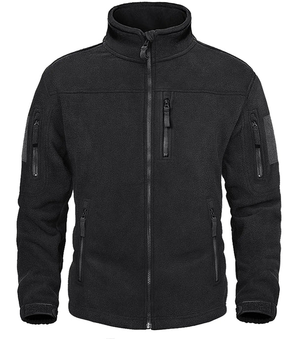 FrostGuard Men's Fleece-Lined Tactical Jacket