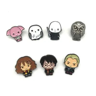 Harry Potter Wizard Student Enamel Pin Brooch - Cartoon Creative Metal Badge - themiraclebrands.com