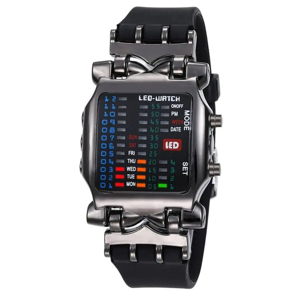 Elite LED Quartz Men's Sports Watch
