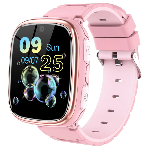 Kids Smart Watch with Games, Camera & Music – Pink