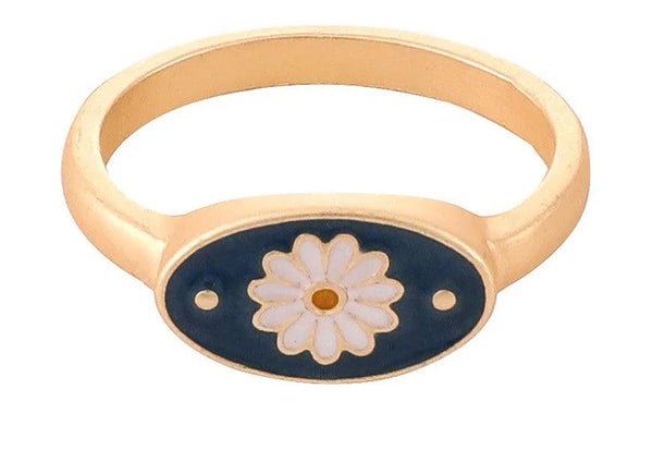 Korean Style Flower Rings for Women - themiraclebrands.store