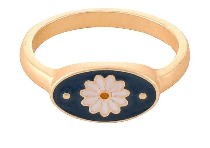 Korean Style Flower Rings for Women - themiraclebrands.store