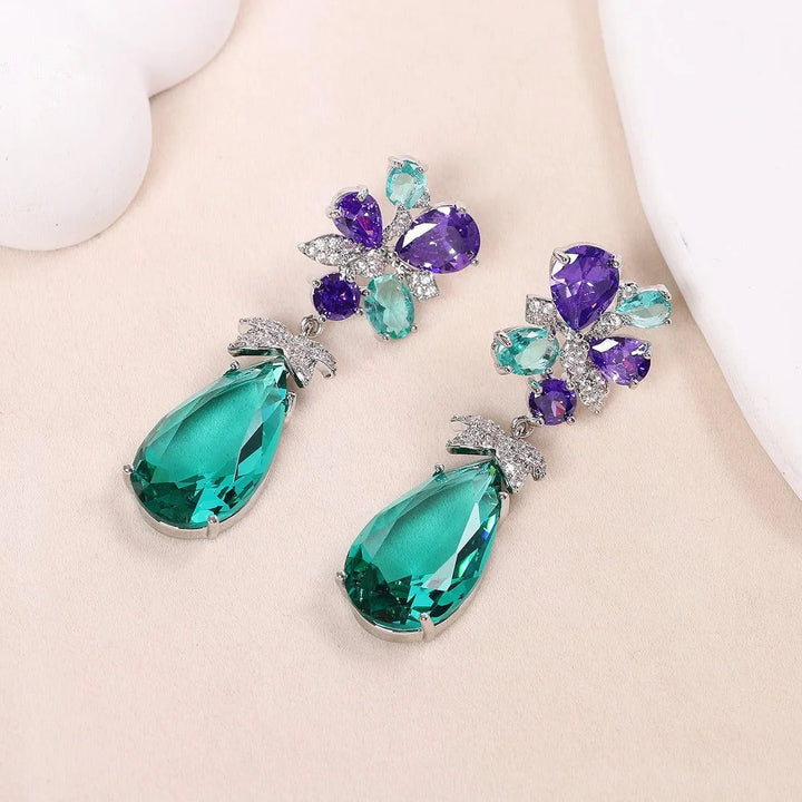 Light Luxury Water Drop Earrings - themiraclebrands.store