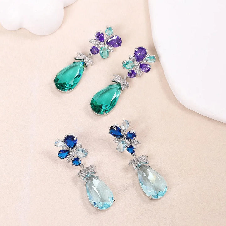 Light Luxury Water Drop Earrings - themiraclebrands.store