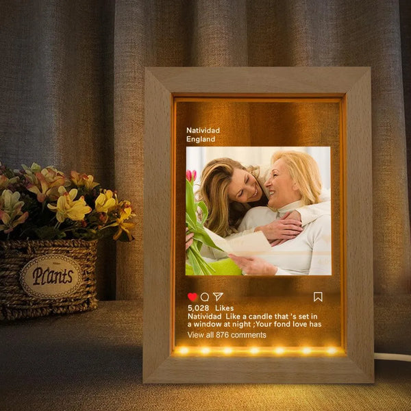 Personalized Instagram LED Night Lamp - themiraclebrands.com