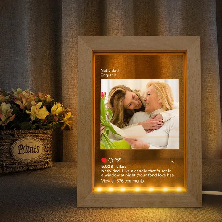 Personalized Instagram LED Night Lamp - themiraclebrands.com
