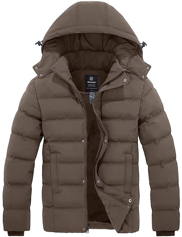 Wantdo Men's Eco-Warm Quilted Puffer Jacket
