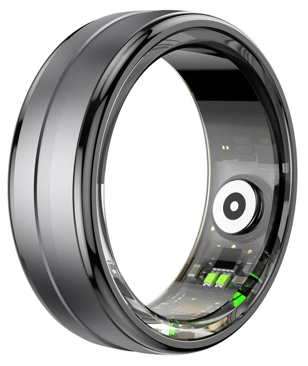 Smart Wellness Ring with Heart Monitor and Calorie Tracker