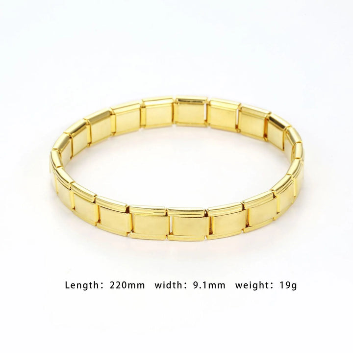 Simple Elastic Gold Bracelet - Punk-inspired Jewelry - themiraclebrands.com