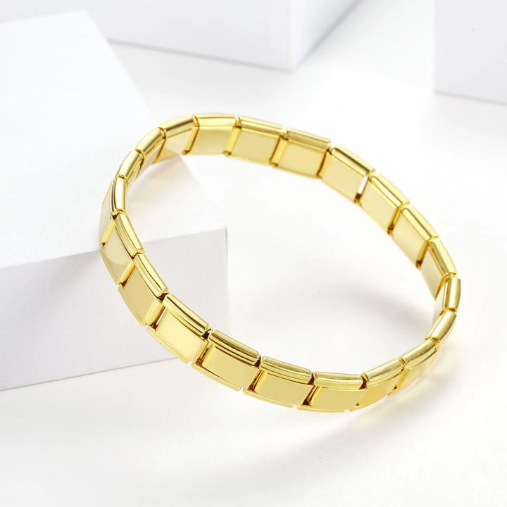 Simple Elastic Gold Bracelet - Punk-inspired Jewelry - themiraclebrands.com