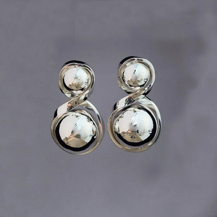 Small Luxurious Double Ball Earrings for Women - themiraclebrands.com