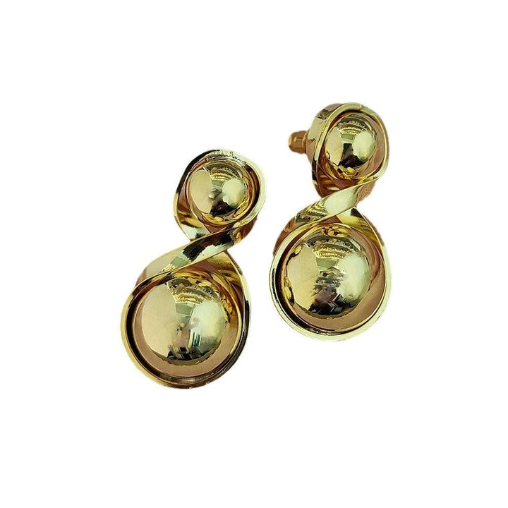 Small Luxurious Double Ball Earrings for Women - themiraclebrands.com