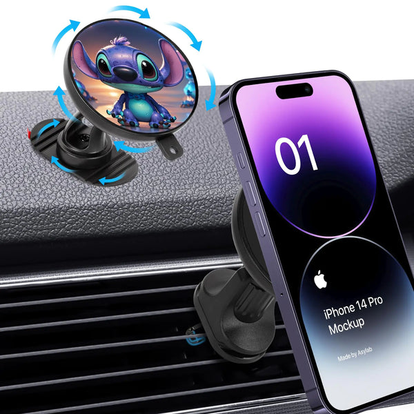 Pomoze MagSafe 360° Rotating Car Phone Holder